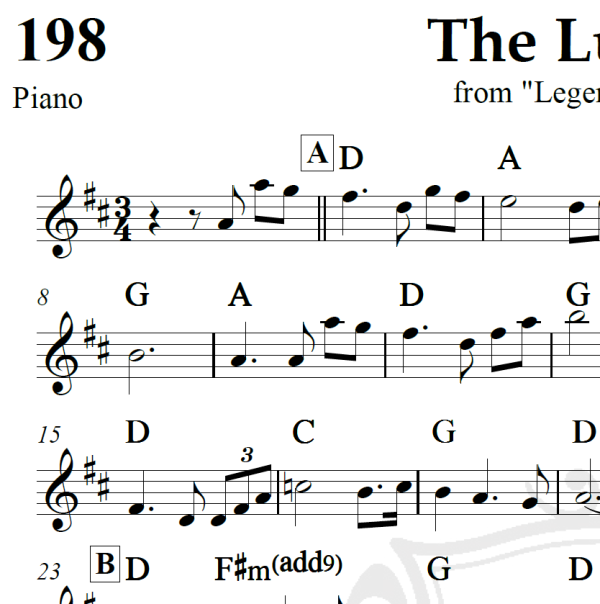 The Ludlows - Piano