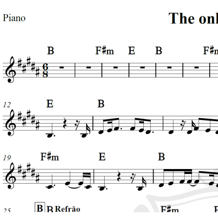 The only exception - Paramore - Piano