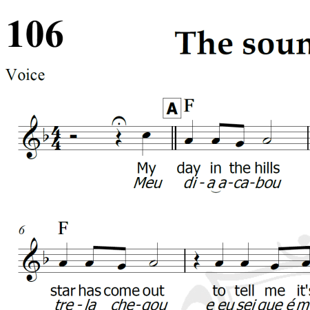 The sound of music - Piano/Vocal