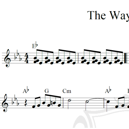 The Way We Were - Barbra Streisand - Piano