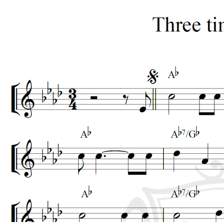 Three times a lady - Lionel Ritchie - Piano
