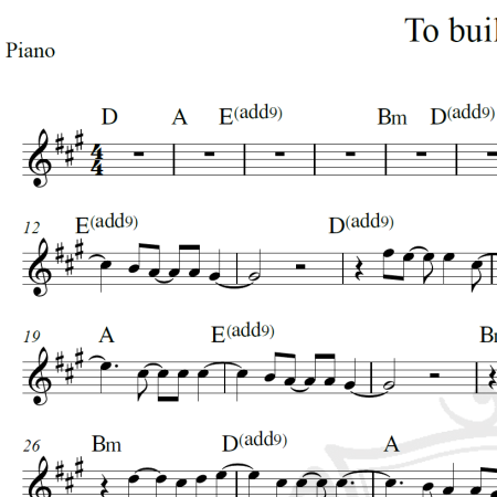 To build a home - The Cinematic Orchestra - Piano