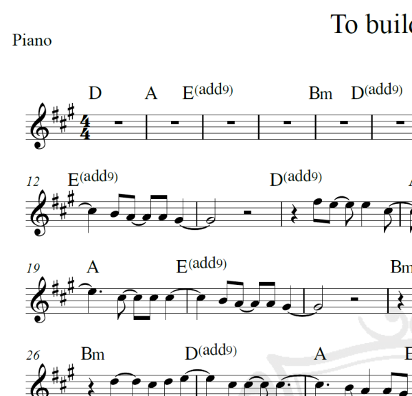 To build a home - The Cinematic Orchestra - Piano