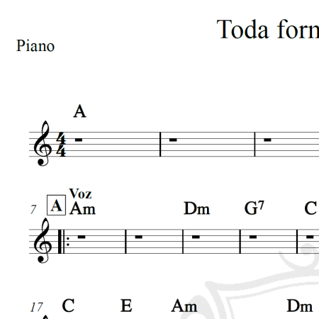 Toda forma de poder - Engenheiros do Hawaii - Cifra