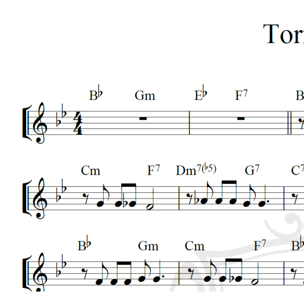 Tornerai - Piano