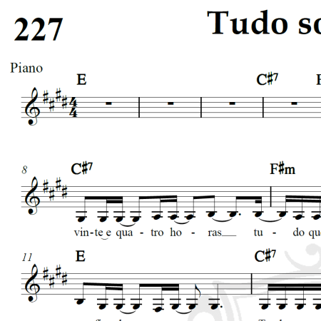 Tudo sobre você - Zélia Duncan - Piano/Vocal