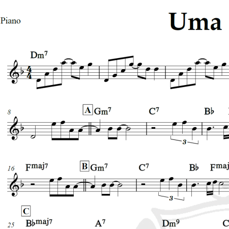 Uma Mulher - Cesar Camargo Mariano - Piano