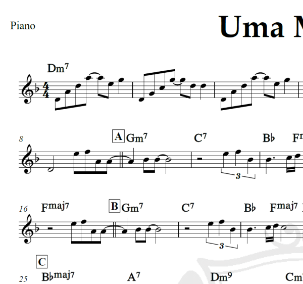 Uma Mulher - Cesar Camargo Mariano - Piano