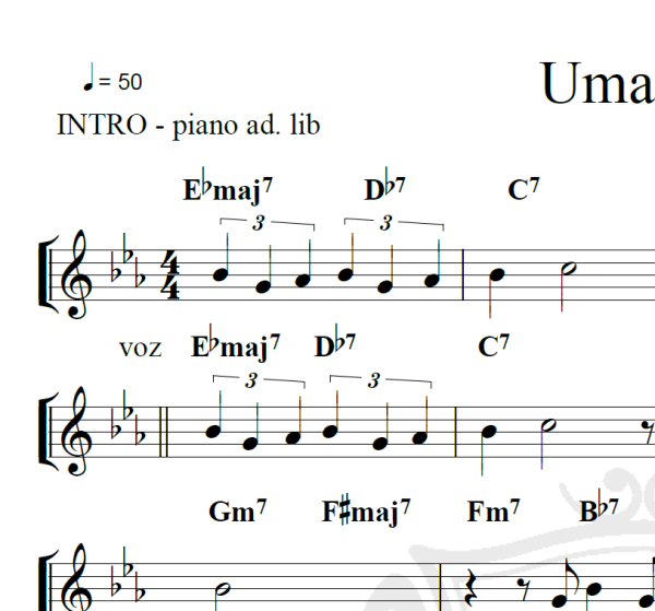 Uma loira - Dick Farney - Piano
