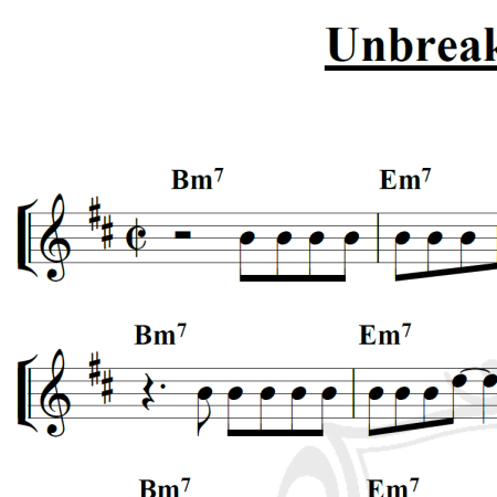 Unbreak My Heart - Toni Brexton - Piano