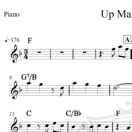 Up Main Theme - Piano