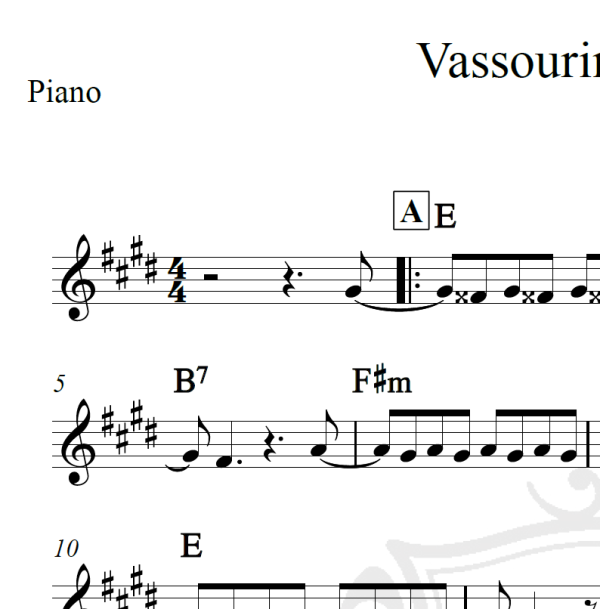 Vassourinha elétrica - Moraes Moreira - Piano