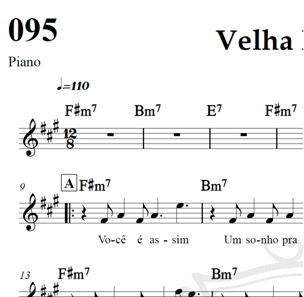Velha Infância - Tribalistas - Piano/Vocal