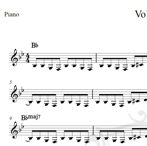Volto já - Cesar Camargo Mariano - Piano