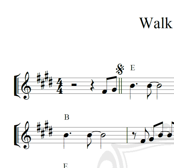 Walk of life - Dire Streets - Piano