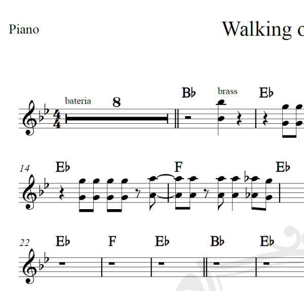 Walking on sunshine - Katrina & The Waves - Cifra