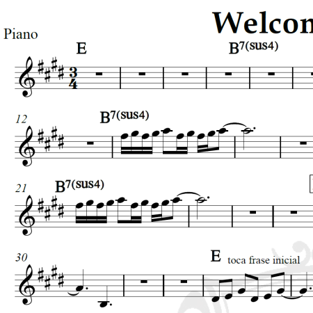 Welcome Chris - Andrea Guerra - Piano