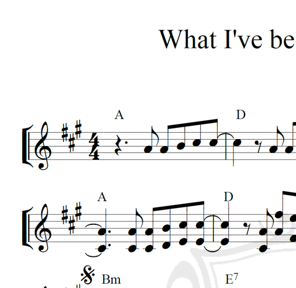 What I've been looking for - High School Musical - Piano