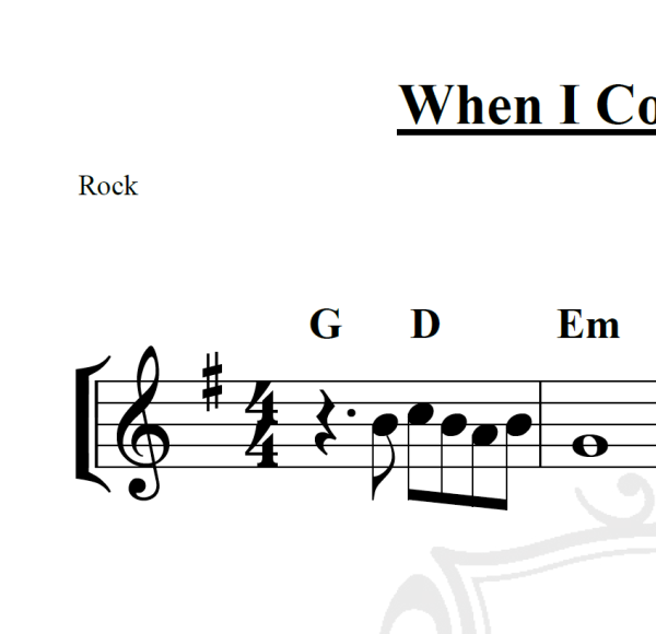 When I Come Around - Green Day - Piano