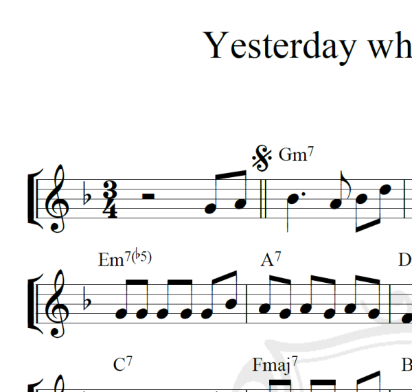 Yesterday when I was young - Charles Aznavour - Piano