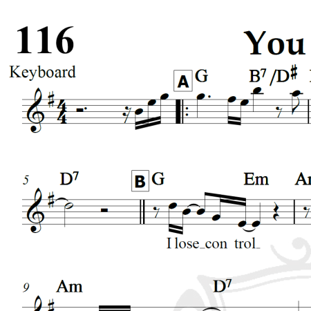 You and I - Scorpions - Piano/Vocal