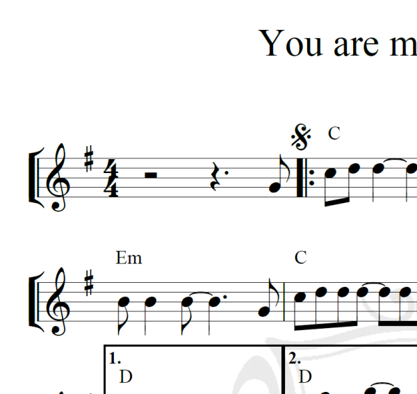 You are meant for me - Jewel - Piano