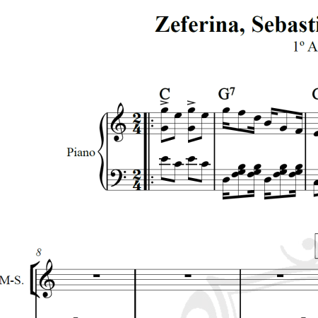 Zeferina, Sebastião, Guarda e Coro - Chiquinha Gonzaga - Arranjo Coral