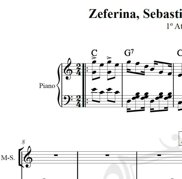 Zeferina, Sebastião, Guarda e Coro - Chiquinha Gonzaga - Arranjo Coral